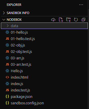 Jest files structure